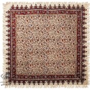 تصویر رومیزی قلمکار ممتاز طرح گل ریز سایز 1در1 