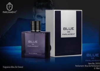 تصویر ادکلن بلوشنل پارلمنت 100 میلی لیتر edu perfume Blue parliament-100ml