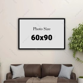 تصویر قاب عکس ساده سایز ۹۰×۶۰ 