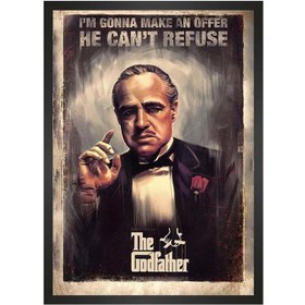 تصویر تابلو قاب عکس طرح godfather (پدرخوانده) 01 