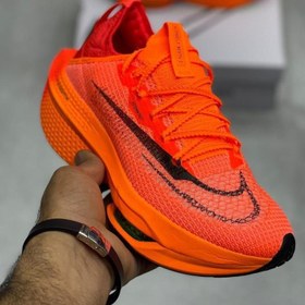 تصویر کتونی نایک زومیکس آلفا فلای نارنجی ا Nike zoom x alpha fly orange Nike zoom x alpha fly orange