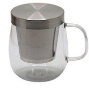 تصویر لیوان دمنوش درب استیل ۴۷۰ میلی لیتر 