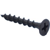 تصویر پیچ ام دی اف سایز 28×4 میلی متر پک 1000 عددی Four square Wood screw