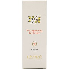 تصویر کرم روشن کننده روز سینره SPF30 مناسب انواع پوست حجم 65 میل Cinere Pro Lightening Day Cream SPF30 for all skin type 65ml