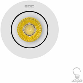 تصویر چراغ سقفی COB داون لایت 3 وات متحرک ای دی سی 