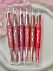 تصویر رژلب دوطرفه جامد دراگون - شش 