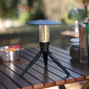 تصویر چراغ کمپ کلاهک دار شارژی 