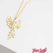 تصویر گردنبند ققنوس کد 100218 | ۷ تا ۱۴ روز کاری | رنگ طلایی: ۷ تا ۱۰ روز بیشتر 