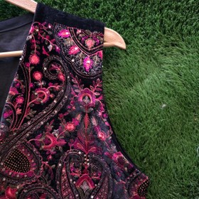 تصویر جلیقه مخمل jm18 