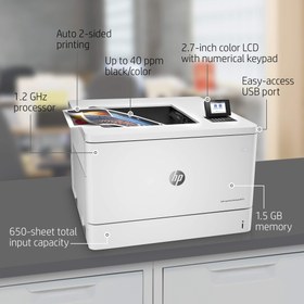 تصویر پرینتر لیزری رنگی اچ پی مدل (استوک با کارکرد بسیار کم )LaserJet Enterprise M751ِDN 