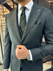 تصویر کت و‌شلوار دیپلمات دو دکمه 