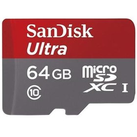 تصویر کارت حافظه microSDXC سن دیسک مدل کلاس 10 استاندارد UHS-I U1 سرعت 120MBps ظرفیت 64 گیگابایت ا Sandisk UHS-I U1 Class 10 120MBps microSDXC - 64GB Sandisk UHS-I U1 Class 10 120MBps microSDXC - 64GB