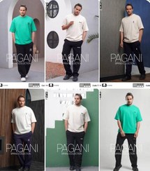 تصویر ست‌ تیشرت شلوارمر دانه پاگانی Men's T-shirt and pants set pagani