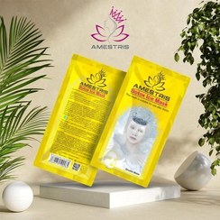 تصویر ماسک صورت ورقه‌ای آیس دابل مدل Botox آمستریس Ice Double Amestris sheet face mask, Botox model