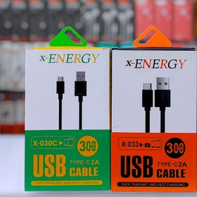تصویر کابل پاوربانک X-energy typeC 