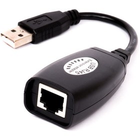 تصویر اکستندر افزایش طول 60 متری یواس بی USB 