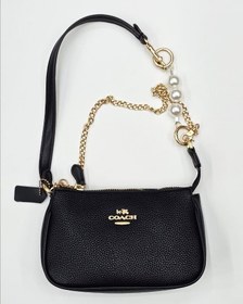 تصویر کیف دستی چرم مرواریدی Coach Nolita 19