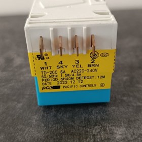 تصویر تایمر دیفراست ۲ زمانه پی سی سی pcc Timer defrost pcc