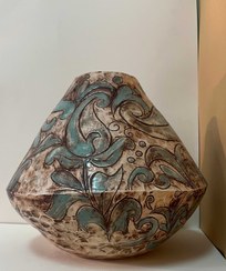 تصویر گلدان سفالی خمره ای 