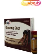 تصویر ویال خوراکی جینسینگ شات یوروویتال 6 عدد Eurho Vital Ginseng Shot 6 Drinking Vials