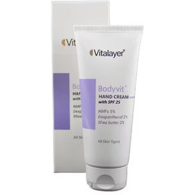 تصویر کرم مرطوب کننده دست بادی ویت ویتالیر SPF25 حجم 75 میلی لیتر Vitalayer Bodyvit Hand Cream SPF25 75ml