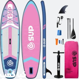 تصویر پدل برد برند E-SUP مدل caranium pink 