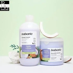 تصویر شامپو باباریا مدل Ondas & Rizos حجم 400ml 