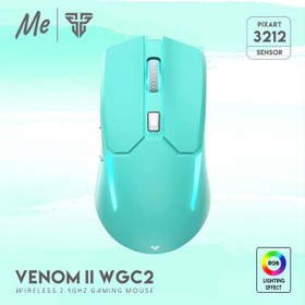 تصویر موس گیمینگ فن تک MOUSE Gaming FANTECH VENOM II WGC2 MINT MOUSE Gaming FANTECH VENOM II WGC2 MINT