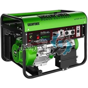 تصویر موتور برق گازسوز ۵/۵ کیلووات گرین پاور مدل CC7000-NG/LPG GREEN POWER