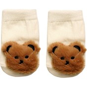 تصویر جوراب عروسکی نوزاد 