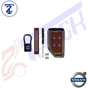 تصویر کاور ریموت (قهوه ای) فلزی ولوو FH500 