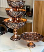 تصویر سرویس پذیرایی مسی الماس‌تراش هما آب‌نقره 