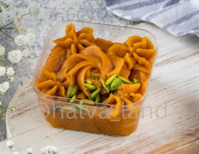 تصویر پک یک نفره حلوا 200 گرمی -کاچی حلوالند 