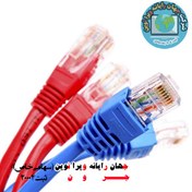 تصویر کابل شبکه 5 متری CAT6 درجه 1 پی نت P-net 