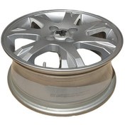 تصویر رینگ چرخ شاهین سایز ۱۵ اینچ رنگ نقره ای 