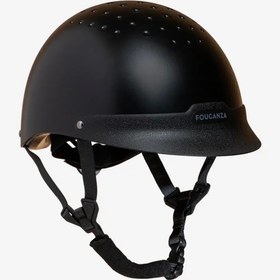 تصویر کلاه سوارکاری فوگانزا _ مدل 100 FOUGANZA horse riding helmet _ 100