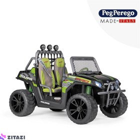 تصویر ماشین شارژی آفرود پگ پرگو pegperego مدل Polaris RZR Pro - مناسب کودکان 6 سال به بالا - زمان ارسال 15 تا 20 روز کاری 