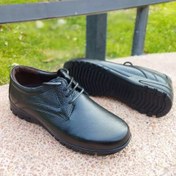 تصویر کفش چرم مدل 1851 زیره پی یو مدل یریش - 4 