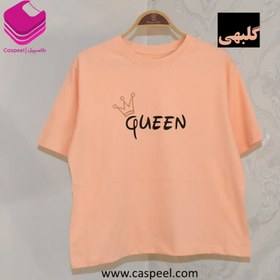 تصویر کراپ زنانه طرح Queen 