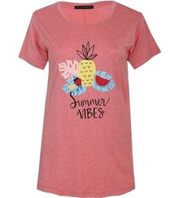 تصویر تی شرت زنانه طرح Summer 