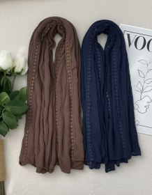 تصویر شال برشکا دور پلنگی 