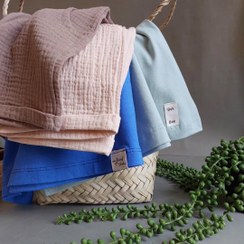 تصویر ست تیشرت شلوارک موسلین 