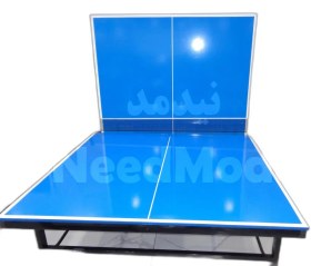 تصویر میز پینگ پنگ شیشه ای پارکی ثابت Olympic P2 