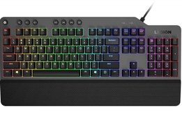 تصویر کیبورد با سیم لنوو مدل K500 