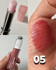 تصویر لیپ‌گلاس و بالم لب طرح دیور - 5 