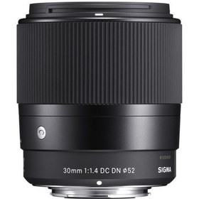 تصویر لنز سیگما Sigma 30mm f/1.4 DC DN Contemporary for Sony E Sigma 30mm f/1.4 DC DN Contemporary for Sony E