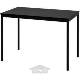 تصویر IKEA SANDSBERG Table black 110x67 cm 