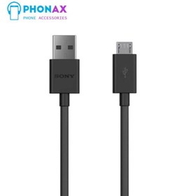 تصویر کابل شارژ USB به microUSB سونی Original Sony micro USB cable