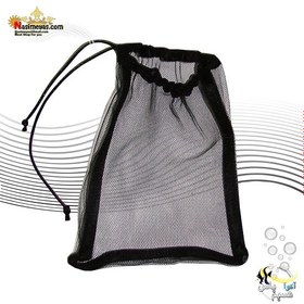 تصویر توری بند دار انواع مدیا و کربن سایز یک Media bag black