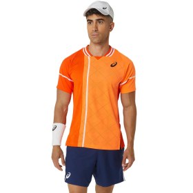 تصویر تی شرت تنیس مردانه اسیکس Asics Match Actibreeze SS TOP- نارنجی 